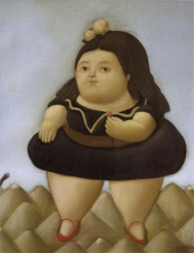 Fernando Botero Werke - Besichtigung des Vulkans Fernando Botero